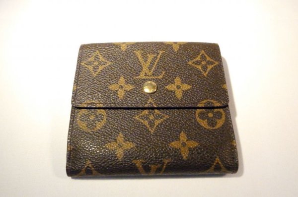 画像1: LOUIS VUITTON モノグラム 二つ折り財布　004 (1)